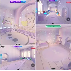 Cute adopt me home house build bear wall art queenslander home