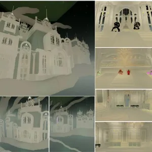 🏰 Abandoned Coquette Mansion – Adopt Me Build 🩶🌧️