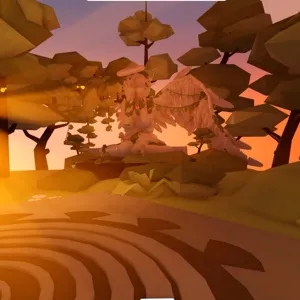 Adopt Me Home House Build - Dreamy Cottage with beautiful angel statue 