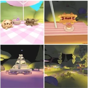 Adorable cutesy pupsheen cafe home house build