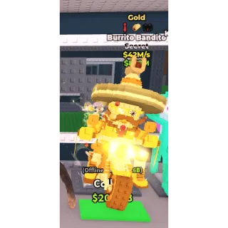 Gold 3 Trait Burrito Bandito - 850M - 42M/s