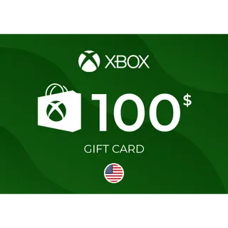 $100.00 USD Xbox Gift Card-98.9 USD