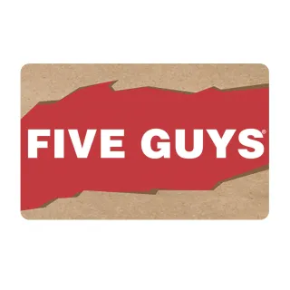 $50.00 USD Five Guys