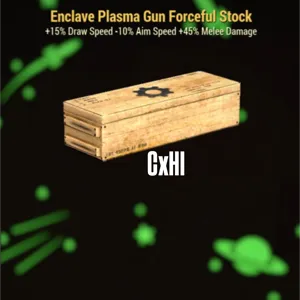 Enclave Plasma Gun Forceful Stock