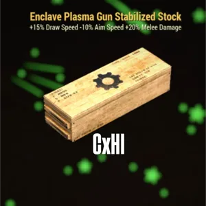 Enclave Plasma Gun Stabilized Stock