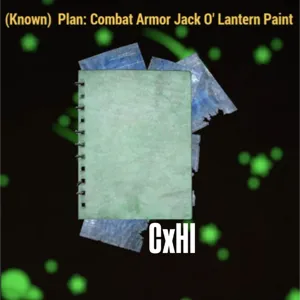 Combat Armor Jack O' Lantern Paint Plan