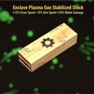 Enclave Plasma Gun Stabilized Stock