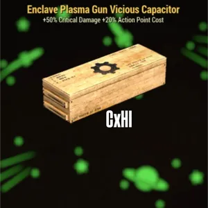 Enclave Plasma Gun Vicious Capacitor