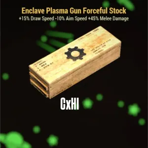 Enclave Plasma Gun Forceful Stock