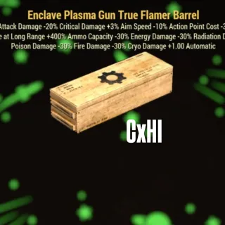 Enclave Plasma Gun True Flamer Barrel