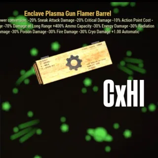 Enclave Plasma Gun Flamer Barrel