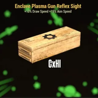 Enclave Plasma Gun Reflex Sight Mod 
