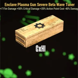 Enclave Plasma Gun Severe Beta Wave Tuner