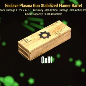 Enclave Plasma Gun Stabilized Flamer Barrel