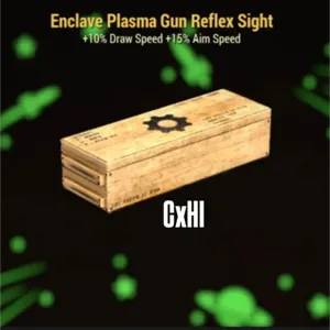 Enclave Plasma Gun Reflex Sight Mod 
