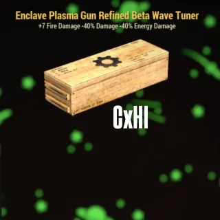 Enclave Plasma Gun Refined Beta Wave Tuner