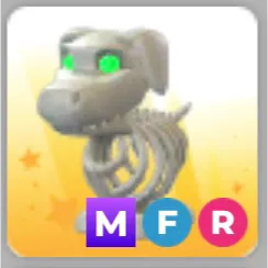 MFR White Skeleton Dog