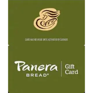 $50.00 USD PANERA BREAD Gift Card