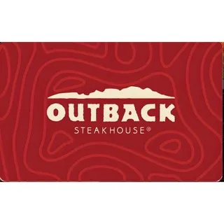 $30 USD Outback/Carrabba’s