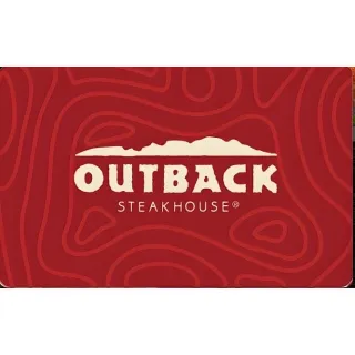 $500.00 USD Outback/Carrabba’s