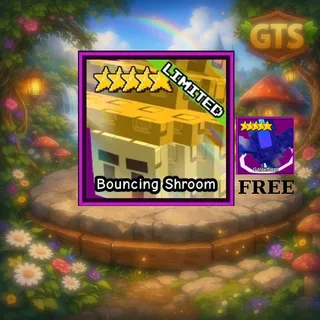 Bouncing Shroom + Free Glaxiflora  Garden Tower Defense