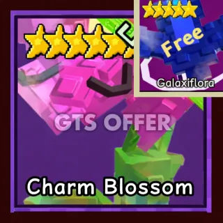 Charm Blossom + Free Glaxiflora Garden Tower Defense