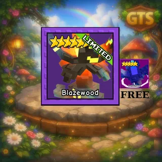 Blazewood + Free Glaxiflora Garden Defense Tower 