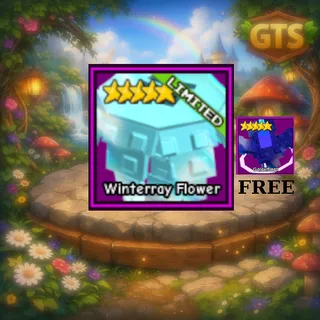 Winterray Flower + Free Glaxiflora  Garden Tower Defense 