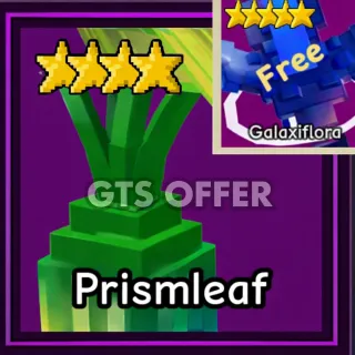 Prismleaf + Free Glaxiflora Garden Tower Defense