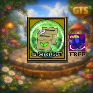 2x Seeds Gift + Free Glaxiflora Garden Defense Tower
