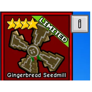 Gingerbread Seedmil + 5% seeds - Garden Tower Defense
