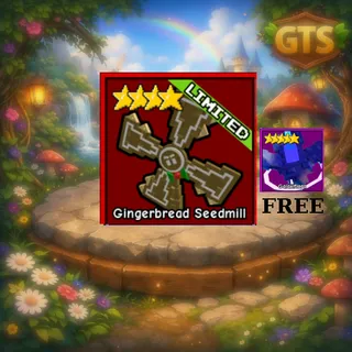 Gingerbread Seedmill + Free Glaxiflora Garden Tower Defense