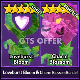 Loveburst Bloom + Charm Blossom Bundle Garden Tower Defense