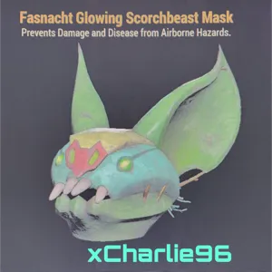 Glowing Scorchbeast Mask