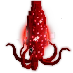 Shiny Huge Ruby Squid - Grow A Garden!