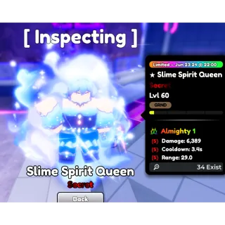 Slime Spirit Queen|VERY RARE