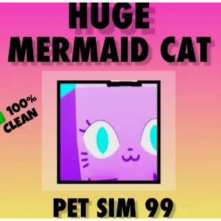 Huge Mermaid Cat ✨ Roblox Pet Simula