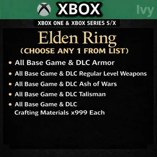 Elden Ring (Choose Any 1 From List)