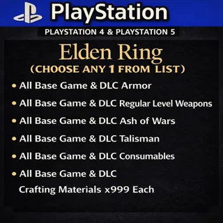 ELDEN RING (CHOOSE ANY 1 FROM LIST)