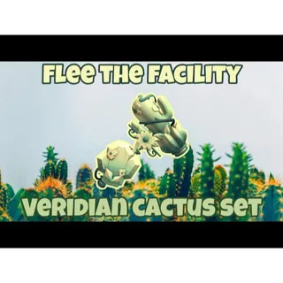 FLEE THE FACILITY VERIDIAN CACTUS SET