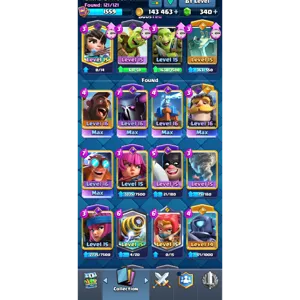  🌶️ STACKED CLASH ROYALE ACCOUNT 11.5K TROPHIES!!🏆🏆 KT 15 UNLOCKED🔓 DM FOR QUESTIONS OR NEGOTIABLE PRICE! 🌶️ 