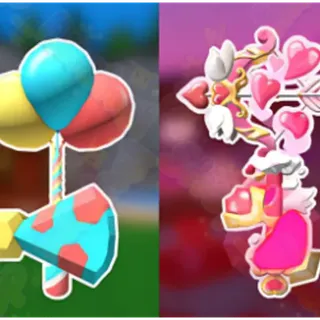 Duo Party Balloons + Lovesick Set | Flee the Facility