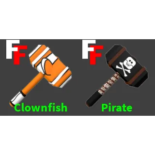 ✨ FLEE THE FACILITY CLOWNFISH + PIRATE DUO ✨ 