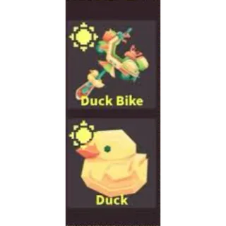 ✨ FLEE THE FACILITY DUCK BIKE SET✨ 