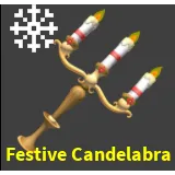 ✨ FLEE THE FACILITY FESTIVE CANDELABRA SET✨ 