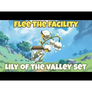 FLEE THE FACILITY LILY OF THE VALLEY SET CHEAP!
