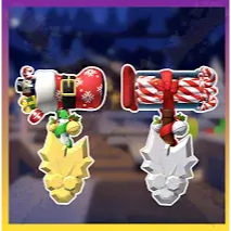 FLEE THE FACILITY SANTA BOOT AND CANDY CANE JAR