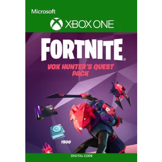 Fortnite Vox Hunter Quest Pack UK