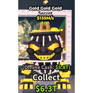 Gold gold gold 135m/s