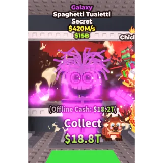 Galaxy spaghetti tualetti